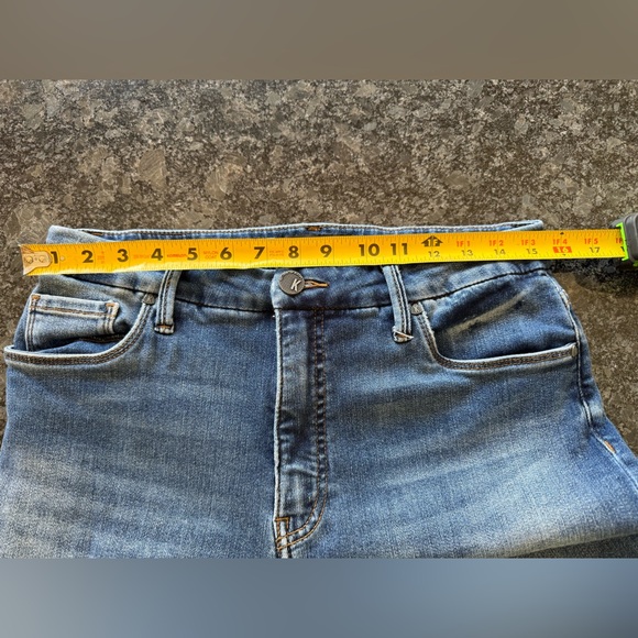 👖 Kut from the Kloth Dark MEG HIGH RISE FAB AB WIDE LEG Jeans 10 - Picture 6 of 9